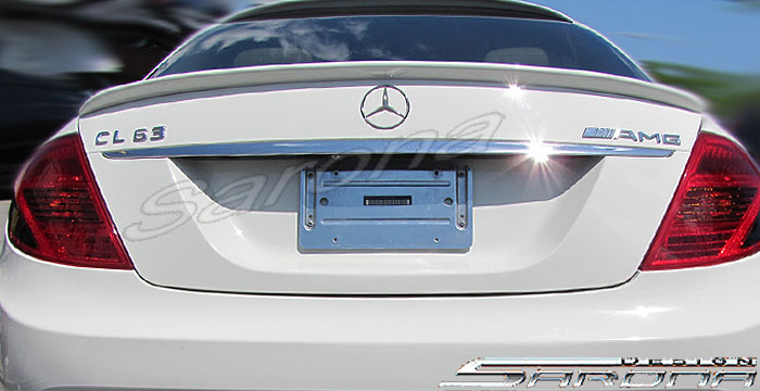 Custom Mercedes CL Trunk Wing  Coupe (2007 - 2014) - $299.00 (Manufacturer Sarona, Part #MB-032-TW)